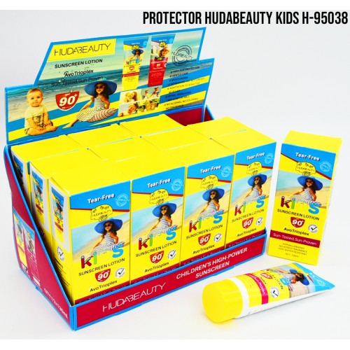 PROTECTOR SOLAR HUDABEAUTY AMARILLO KIDS X12UND H-95038