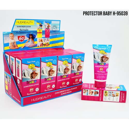 PROTECTOR SOLAR HUDABEAUTY FUCSIA BABY X12UND H-95039